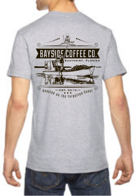 Bayside Coffee Co. T Shirt (camo)