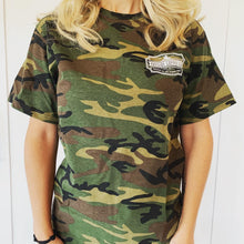 Load image into Gallery viewer, Bayside Coffee Co. T Shirt (camo)